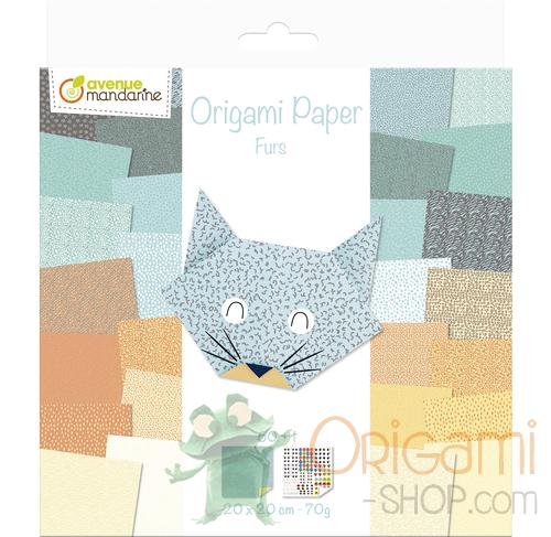 Carta per origami 20x20 cm 